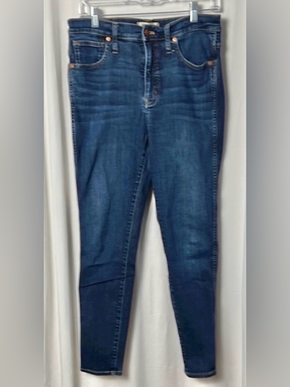 Madewell 10" High-Rise Skinny Blue Jeans Size 30